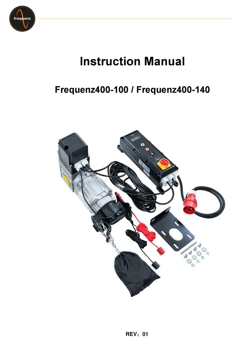 Frequenz 400-100 instruction manual Frequenz 400-100 instruction manual