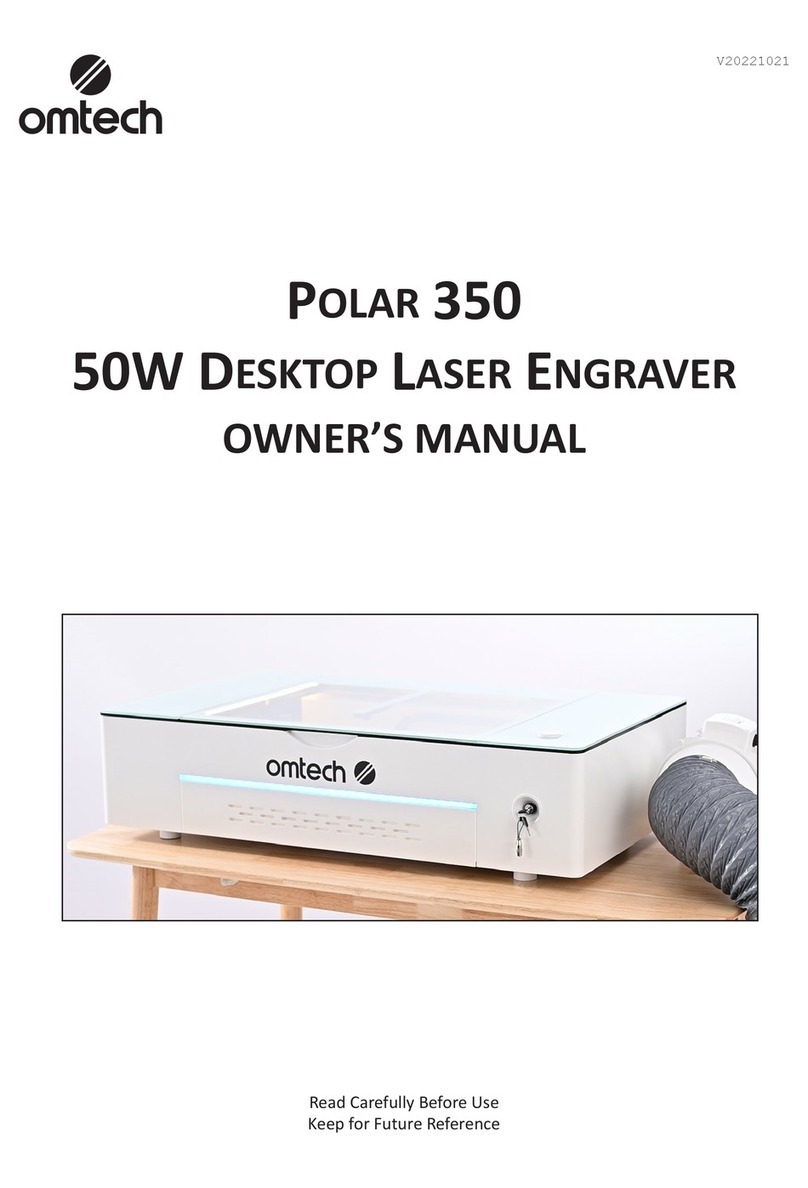 Omtech POLAR 350 User manual