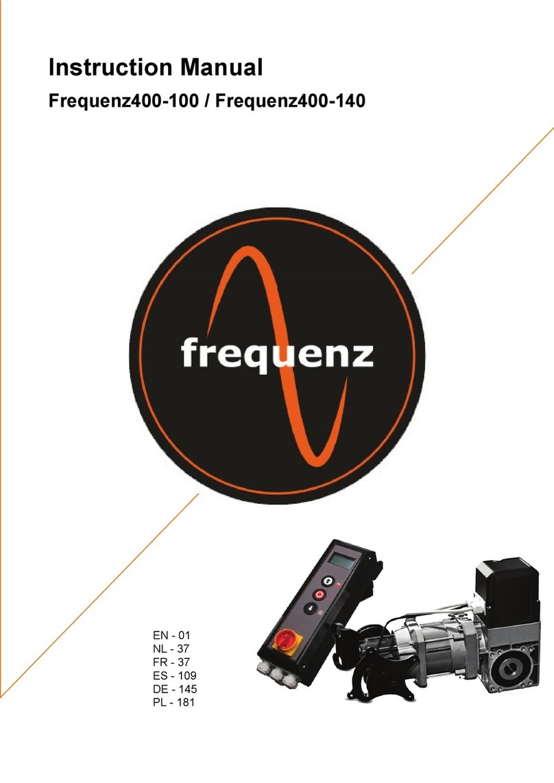 Frequenz 400-100 instruction manual