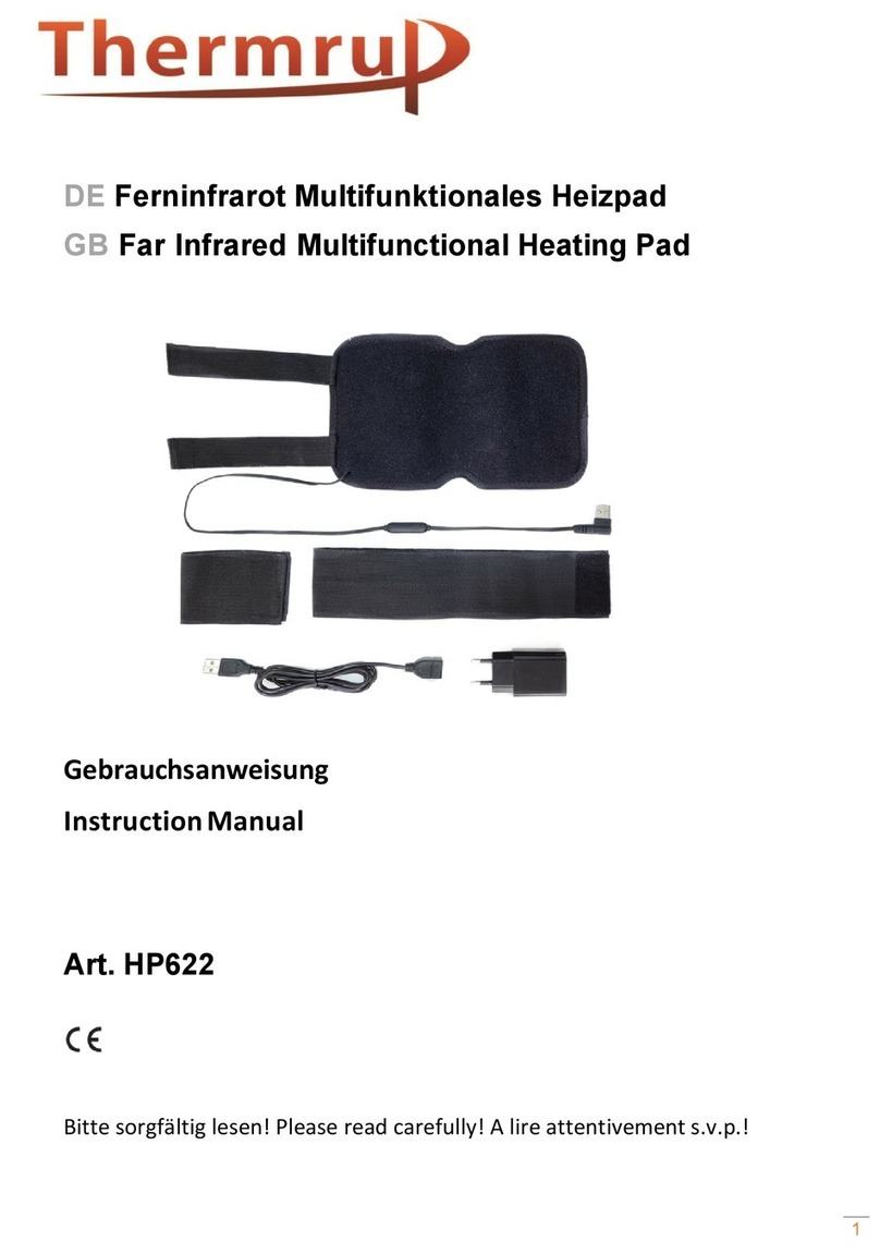 Thermrup HP622 instruction manual