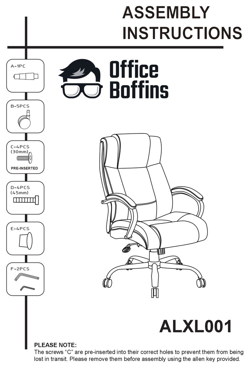 Office Boffins ALXL001 Assembly instructions Office Boffins ALXL001 Assembly instructions