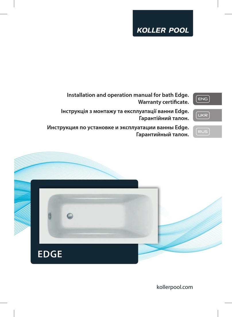 KOLLER POOL EDGE Installation and operation manual