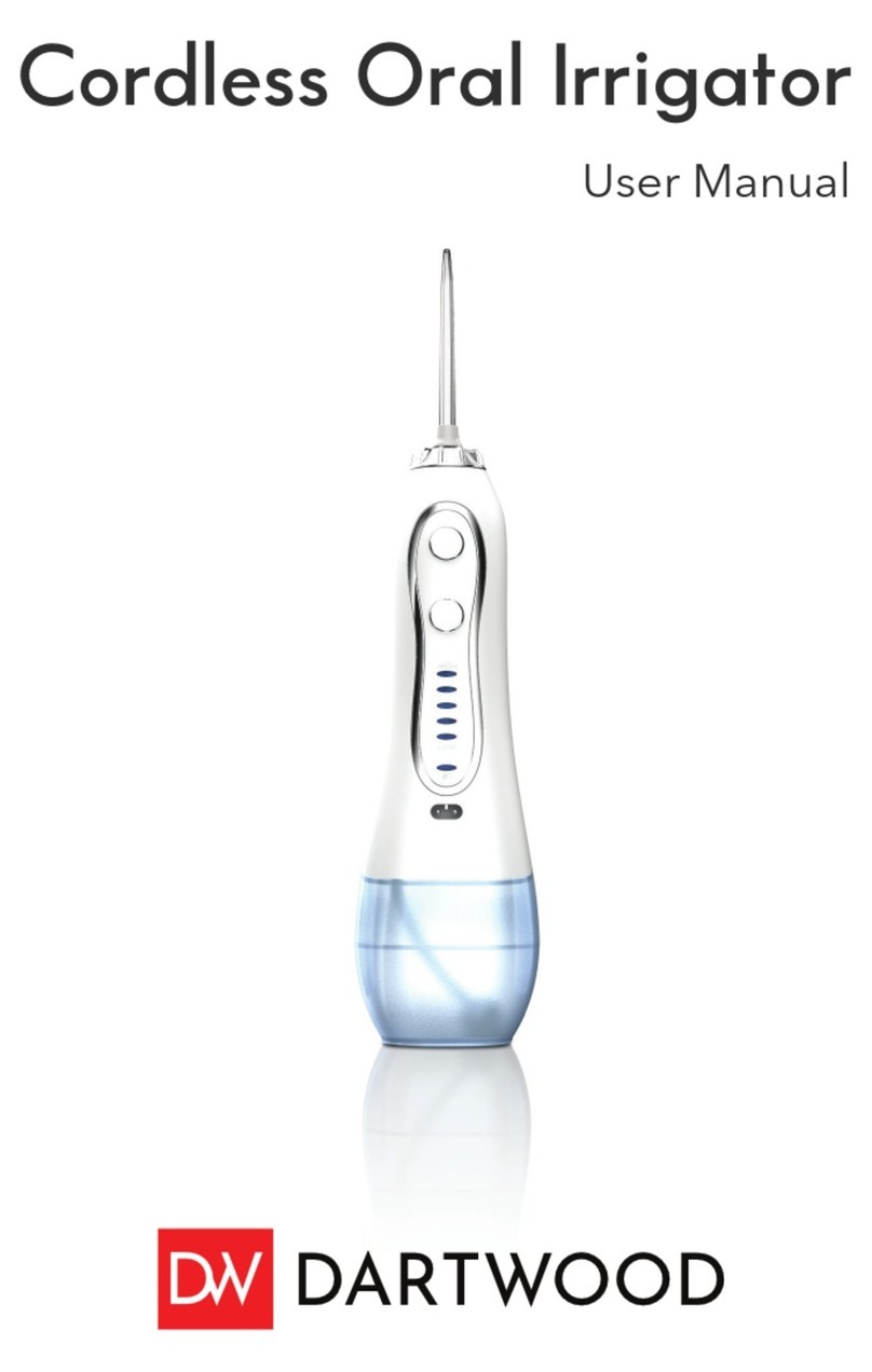 DARTWOOD Cordless Oral Irrigator user manual