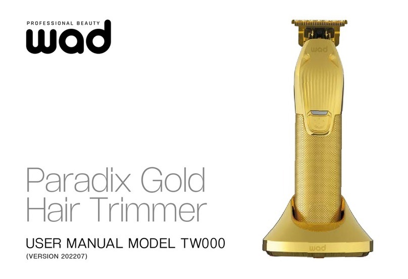 BDN Cosmetics wad Paradix Gold TW000 user manual