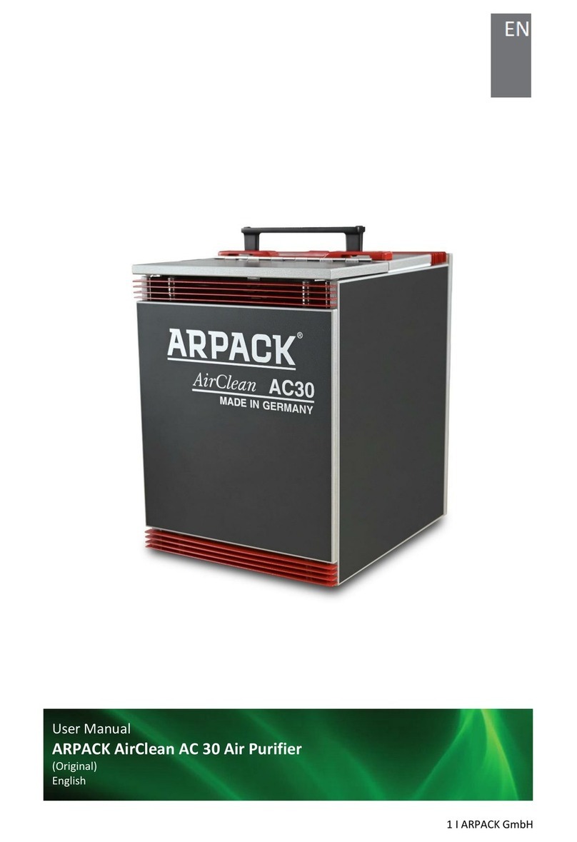ARPACK AirClean AC 30 user manual