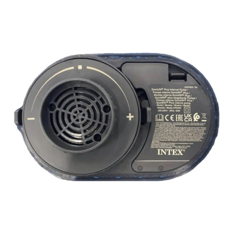 Intex Quickfill Plus AP620D User manual