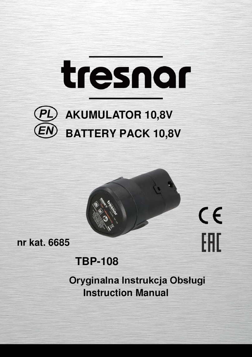 tresnar TBP-108 User manual
