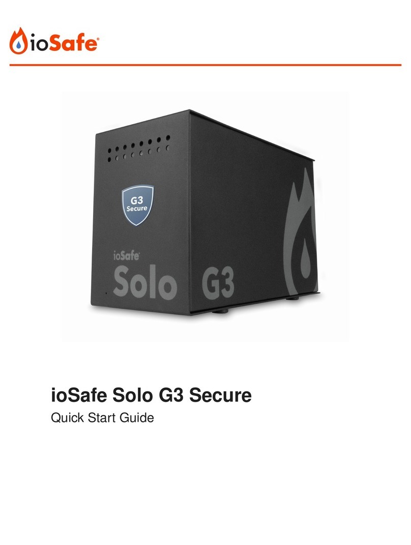 ioSafe Solo G3 Secure User manual