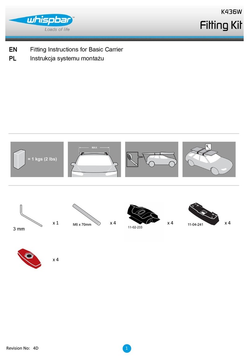 Whispbar K436W User manual