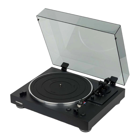 THORENS TD 101 A User manual