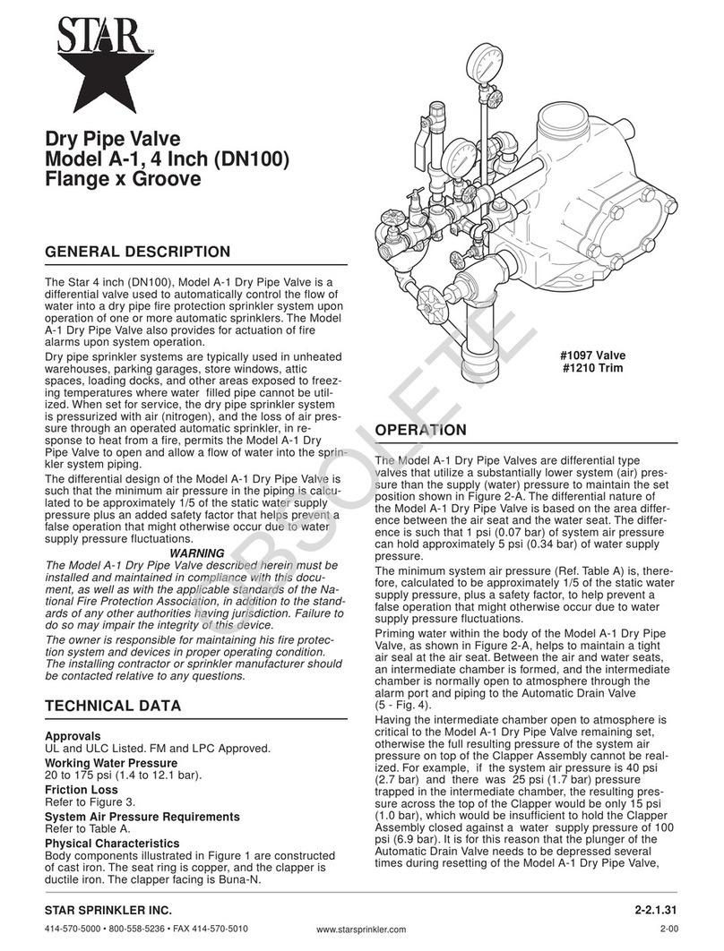 Tyco Star A-1 User manual