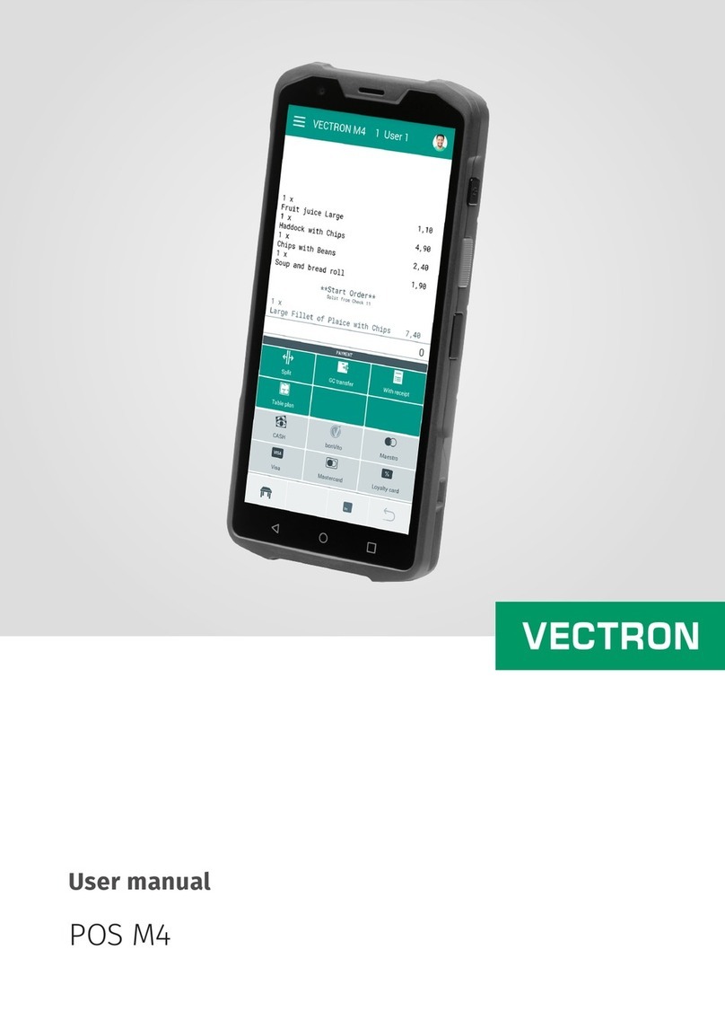 Vectron POS M4 User manual Vectron POS M4 User manual