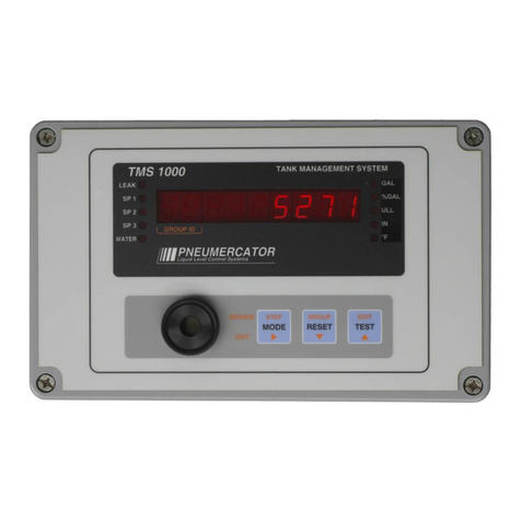 Pneumercator TMS1000N Operation & maintenance manual Pneumercator TMS1000N Operation & maintenance manual