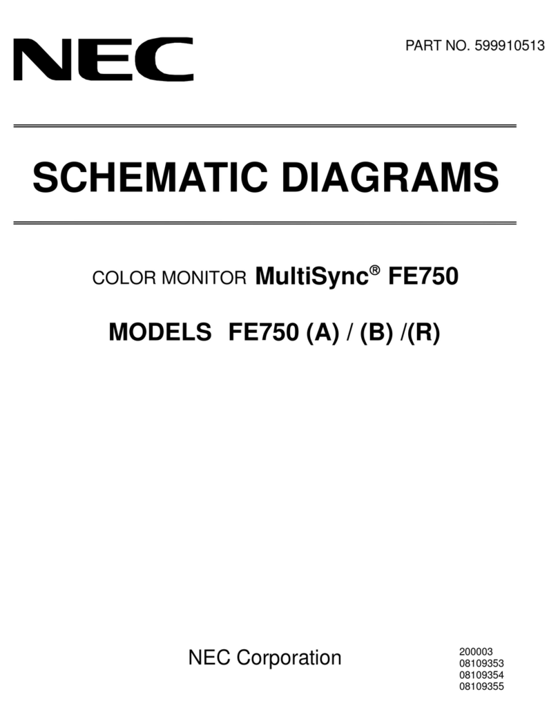 NEC MultiSync FE750 Administrator Guide