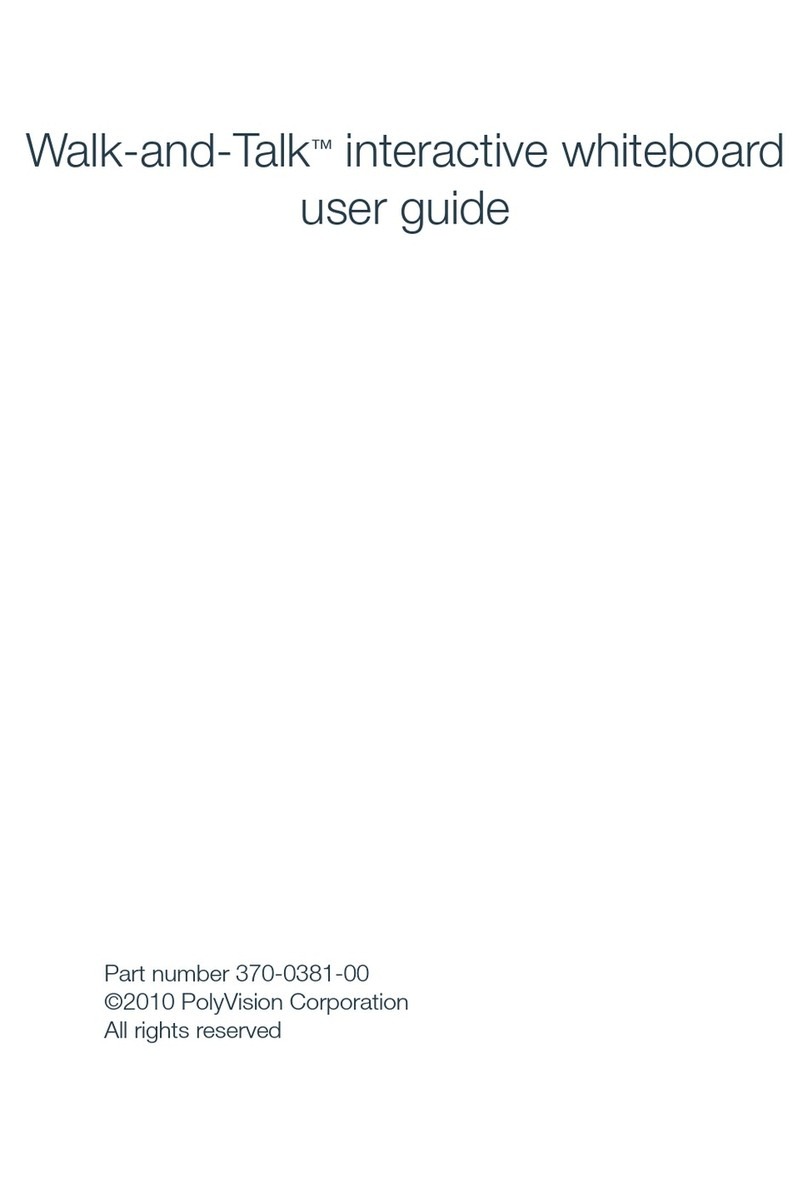 PolyVision Walk-and-Talk 16 Series user guide
