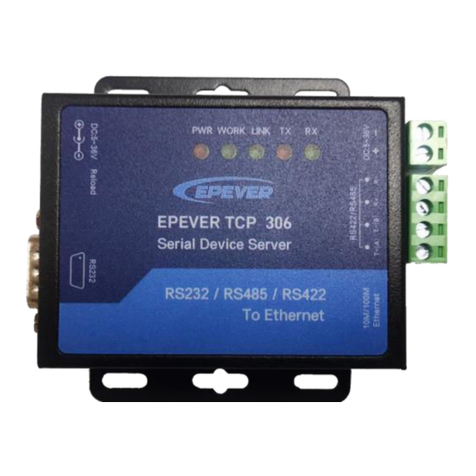 Epever TCP 306 user manual