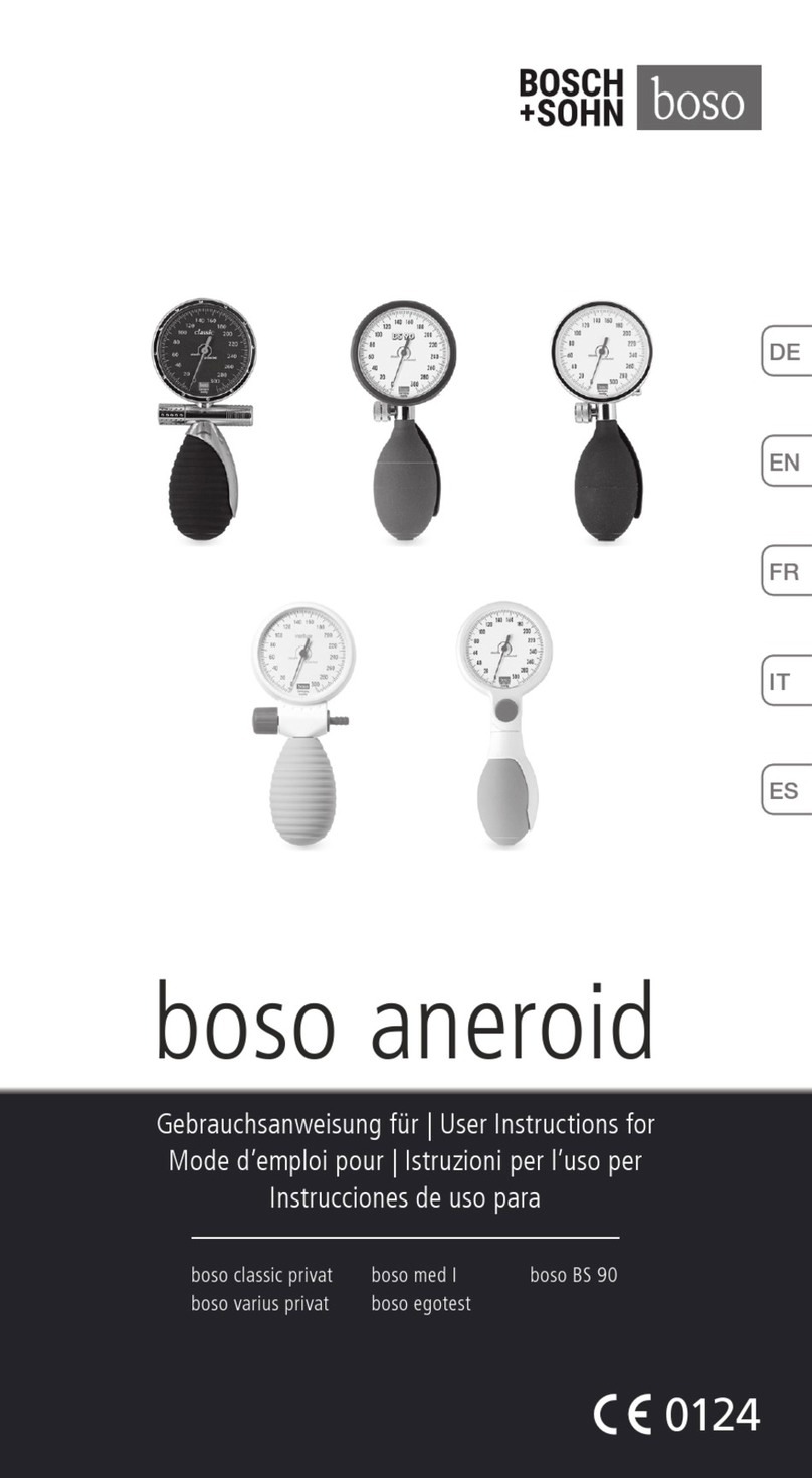 Bosch+Sohn boso aneroid User instructions