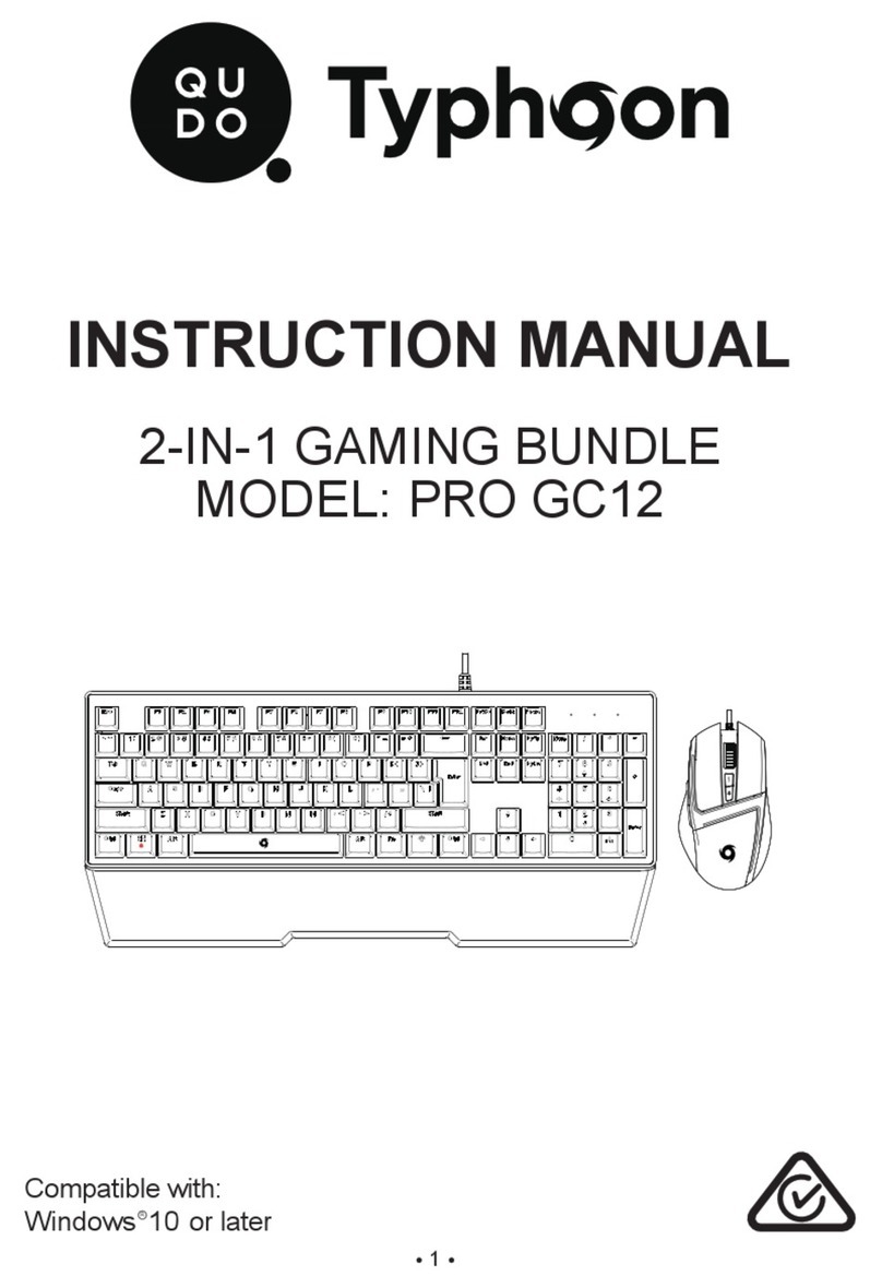 Qudo Typhoon PRO GC12 User manual