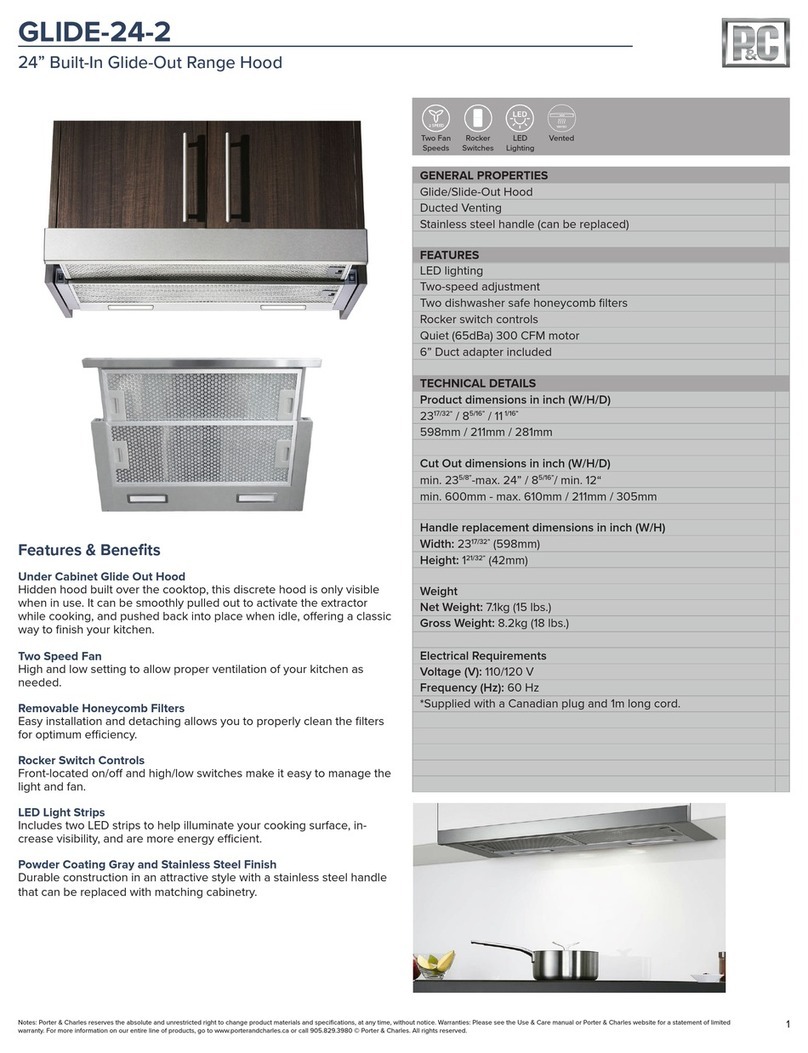 P&C GLIDE-24-2 User manual