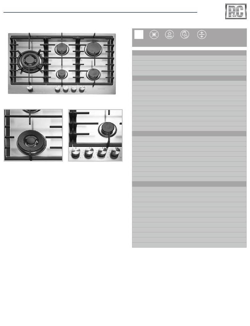 P&C CG76WOK-F quick start guide