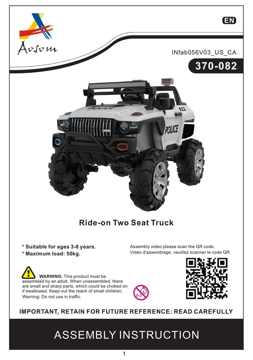 Aosom 370-082 Assembly instruction