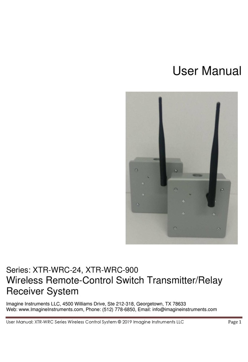 Imagine XTR-WRC-24 Series user manual