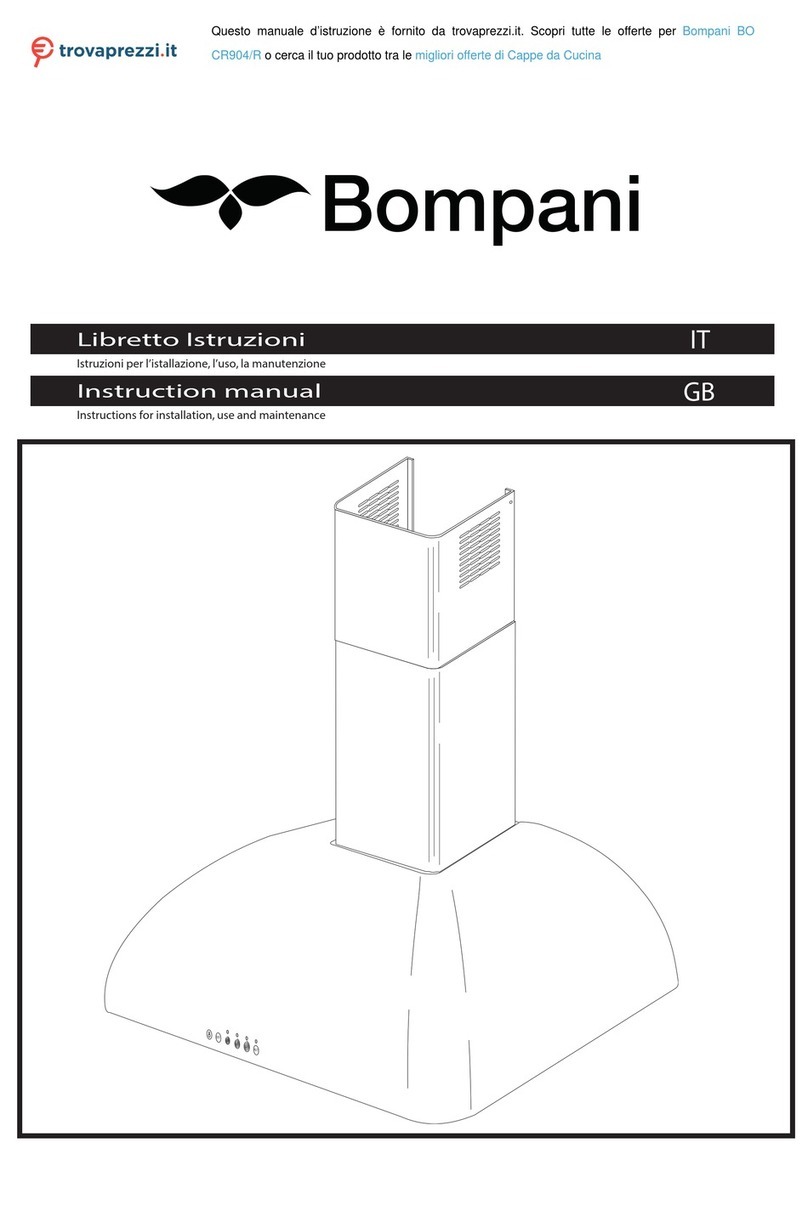 Bompani CR904/R instruction manual Bompani CR904/R instruction manual