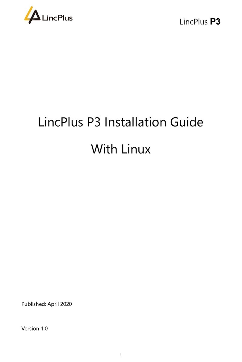 LincPlus P3 installation guide