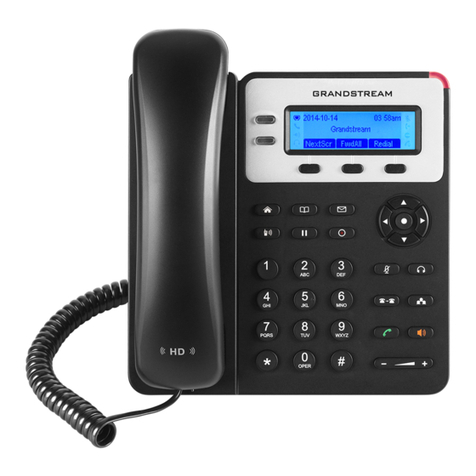 Grandstream Networks GXP16 Series User manual Grandstream Networks GXP16 Series User manual