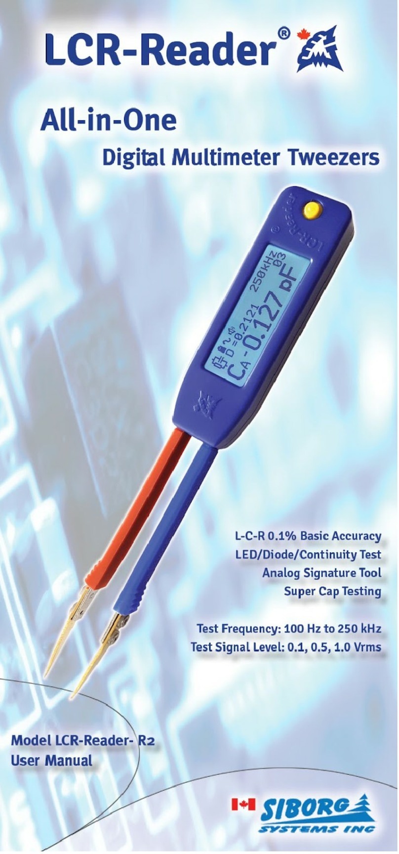 Siborg LCR-Reader-R2 user manual