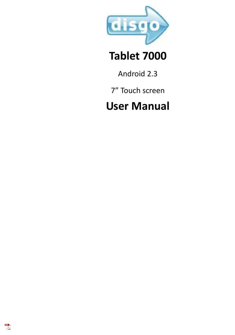 Disgo Tablet 7000 user manual