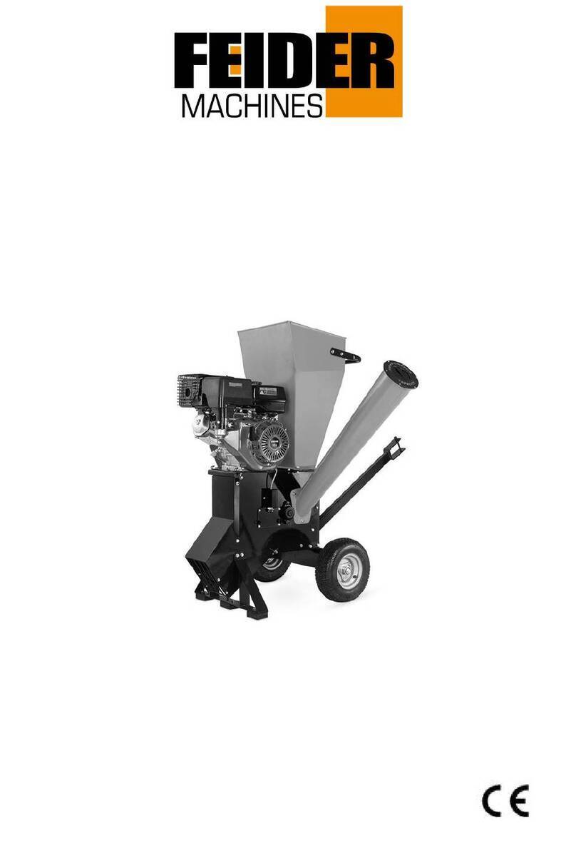 Feider Machines FBT400-1 Original instructions