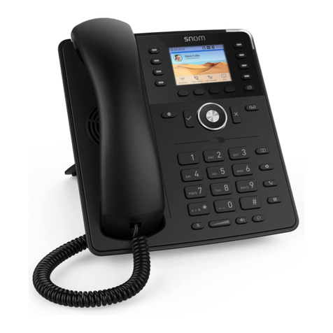Snom D735 manual