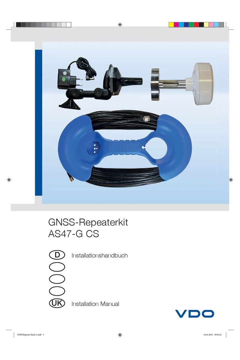 VDO AS47-G CS installation manual