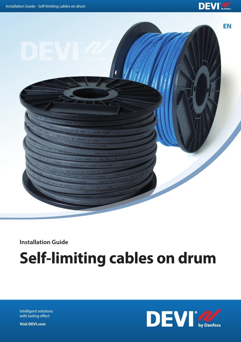 Danfoss DEVIpipeguard LSZHT User manual