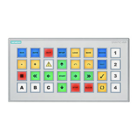 Siemens SIMATIC HMI User manual