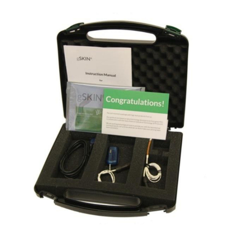 greenTEG gSKIN Heat Flux User manual