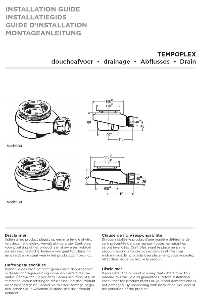 Viega TEMPOPLEX 80 User manual