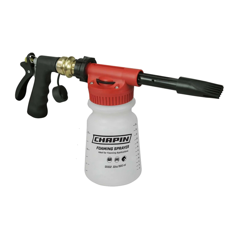 Chapin G5502 user manual