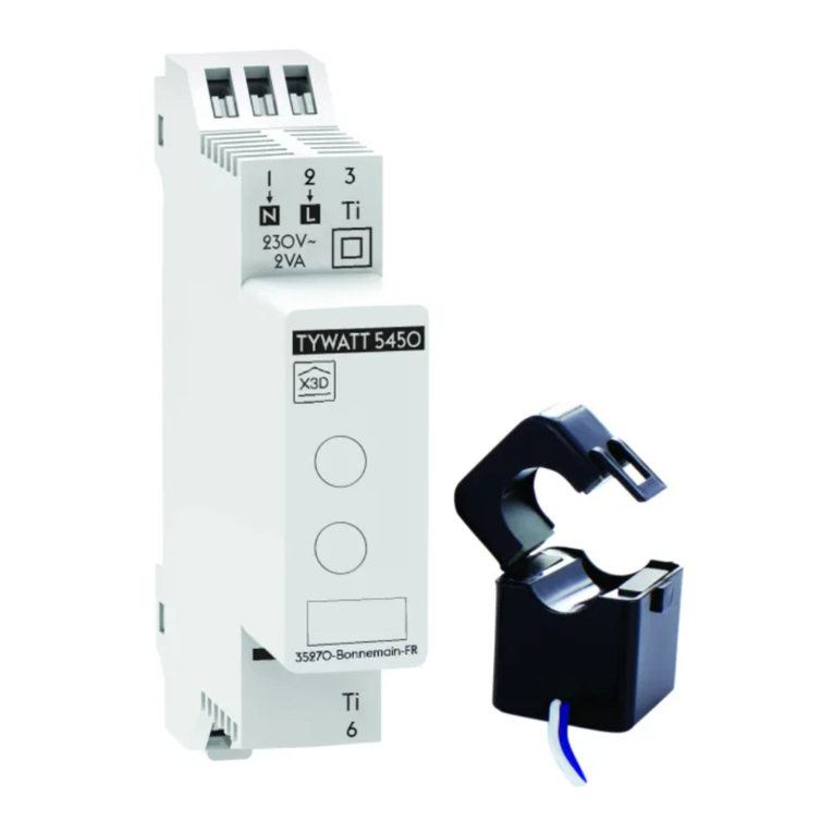 DELTA DORE Tywatt 5450 user manual