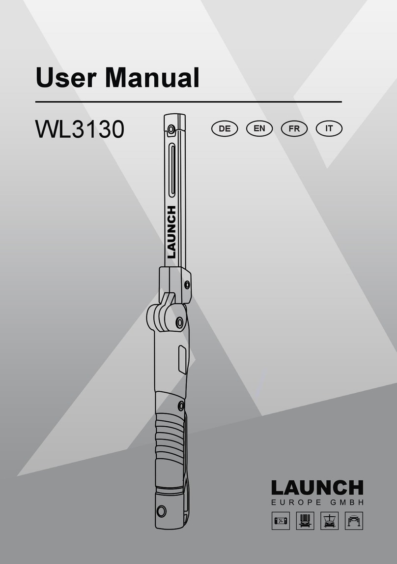 Launch WL3130 User manual