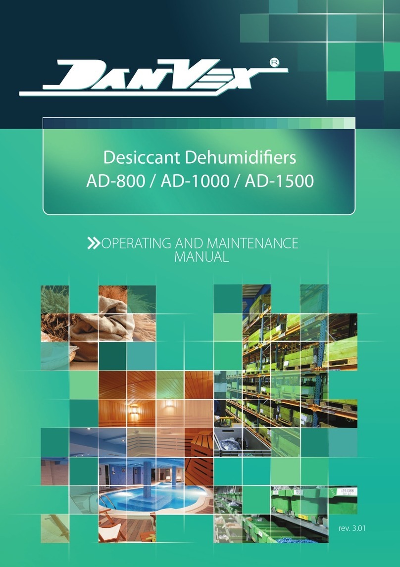 DanVex AD-800 Operating and maintenance manual