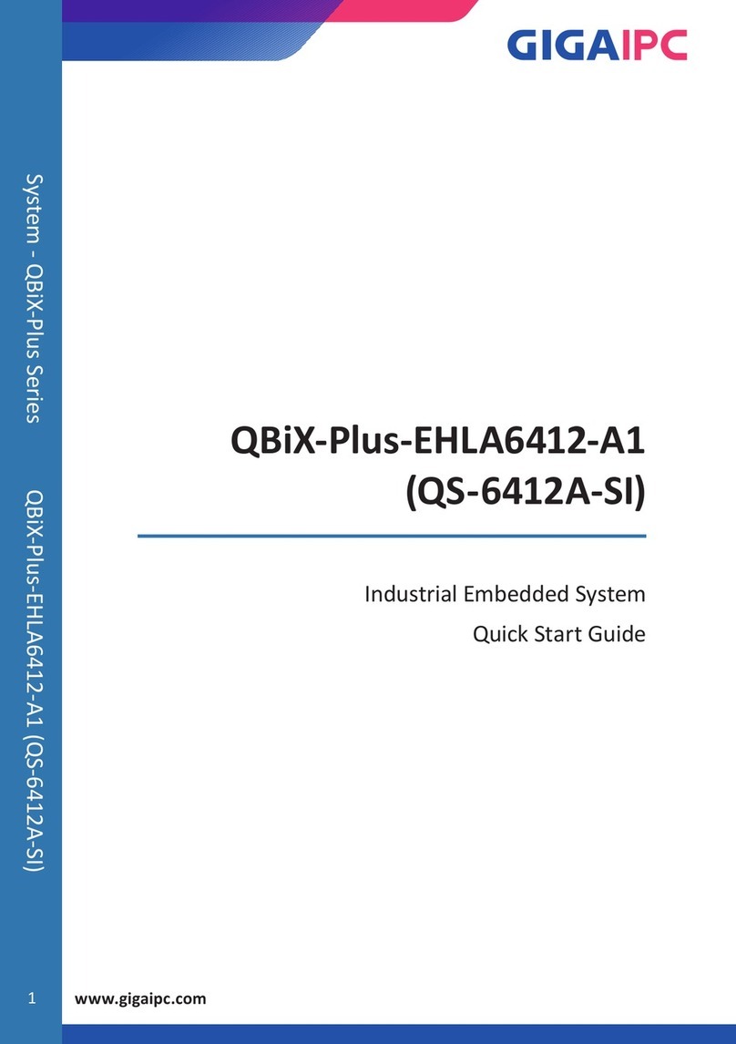 GIGAIPC QBiX-Plus-EHLA6412-A1 quick start guide