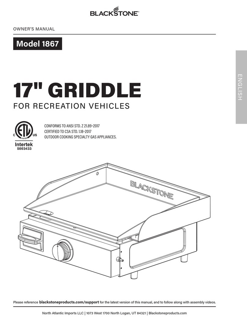 Black Stone 1867 owner's manual