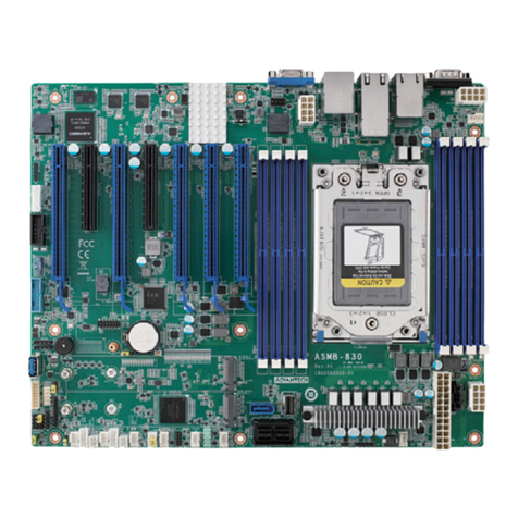 Advantech ASMB-830 Series Installation and operation manual