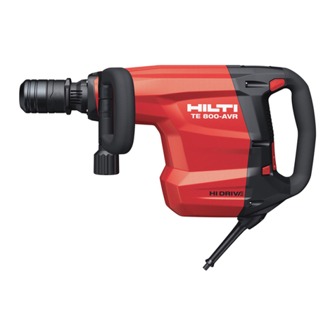 Hilti TE 800-AVR user guide