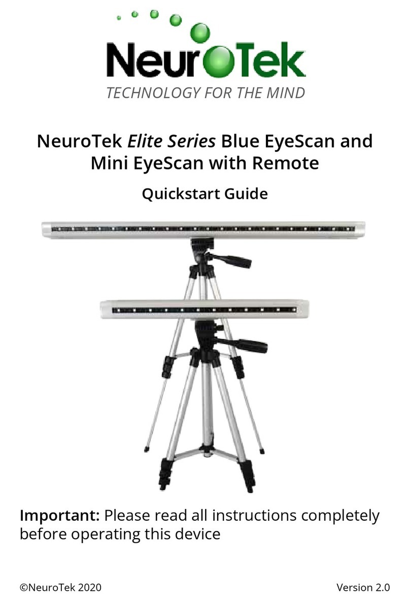 NeuroTek Elite Series quick start guide