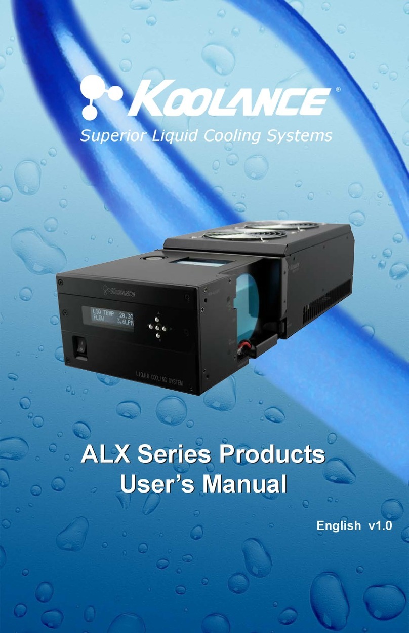Koolance ALX Series User manual