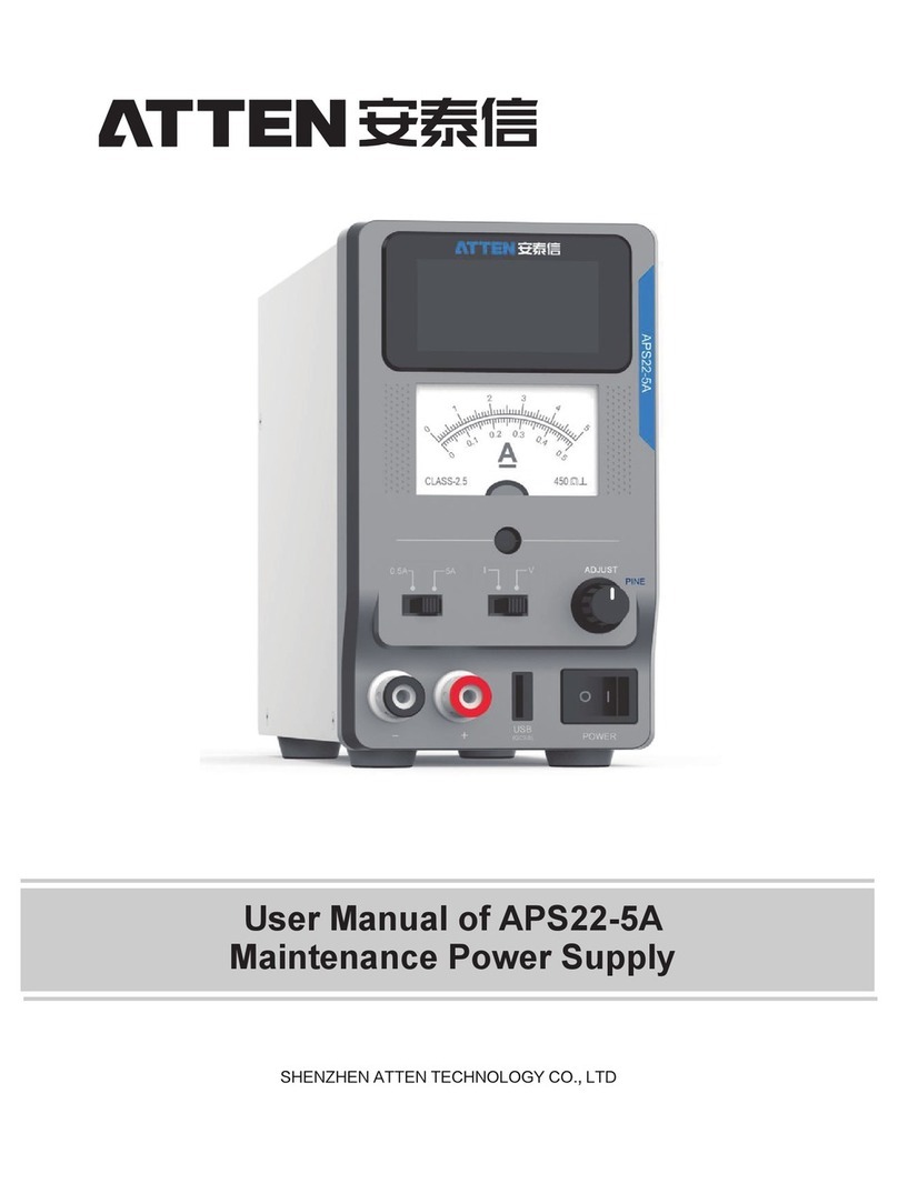 Atten APS22-5A User manual