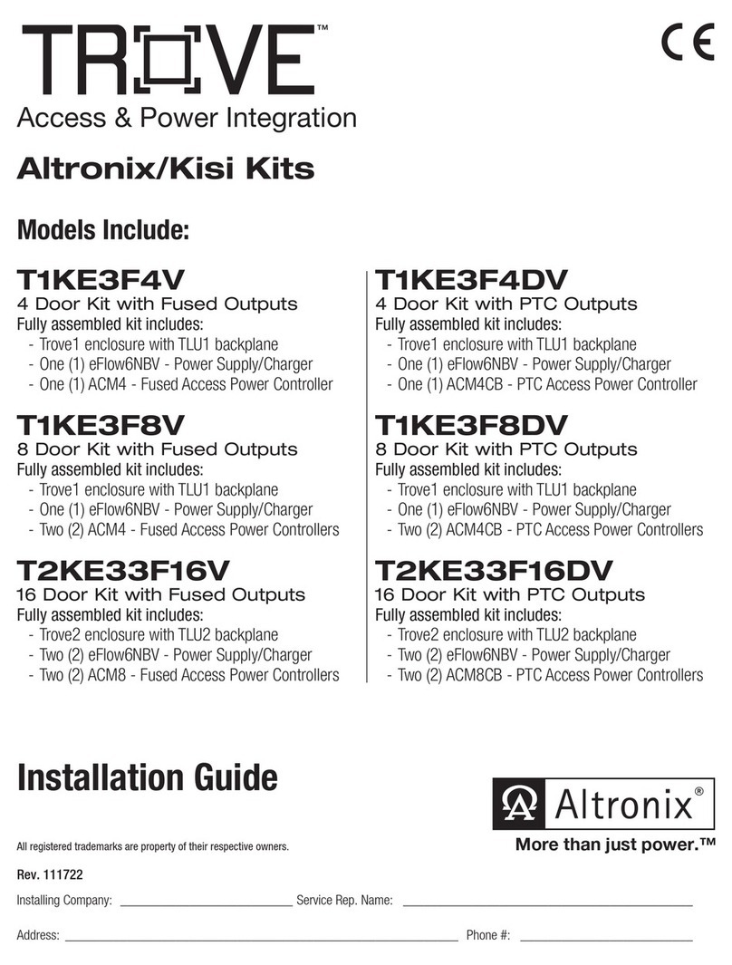 Altronics TROVE T1KE3F4V installation guide